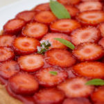 Tarte fraises verveine